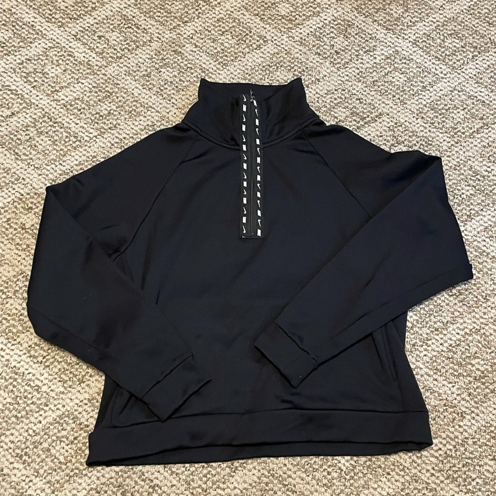 Nike black quarter zip